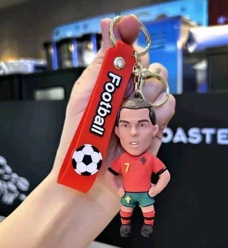Cristiano Ronaldo No.7 🇵🇹 World Cup 2022 Keyring Keychain Charm