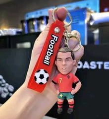 Cristiano Ronaldo No.7 🇵🇹 World Cup 2022 Keyring Keychain Charm